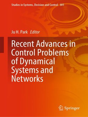 cover image of Recent Advances in Control Problems of Dynamical Systems and Networks